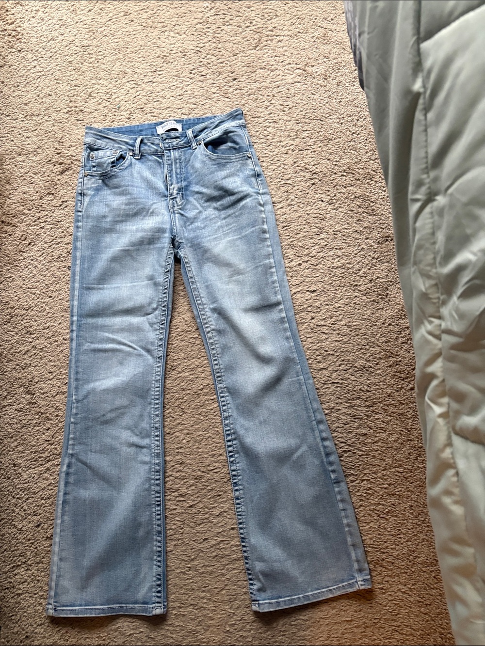 Wax Jean Light Blue Flare Jeans